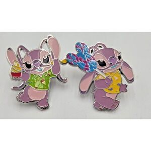 2025 Disney Parks Stitch Attacks Snacks Pin Angel Dole Whip Lollipop